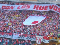 Foto: Barra: La Guardia Albi Roja Sur • Club: Independiente Santa Fe • País: Colombia