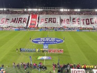 Foto: Barra: La Guardia Albi Roja Sur &bull; Club: Independiente Santa Fe &bull; País: Colombia