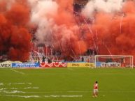 Foto: Barra: La Guardia Albi Roja Sur • Club: Independiente Santa Fe