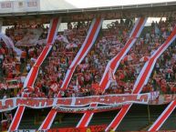 Foto: Barra: La Guardia Albi Roja Sur • Club: Independiente Santa Fe