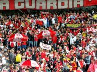 Foto: Barra: La Guardia Albi Roja Sur • Club: Independiente Santa Fe