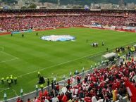 Foto: Barra: La Guardia Albi Roja Sur • Club: Independiente Santa Fe • País: Colombia