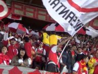 Foto: Barra: La Guardia Albi Roja Sur • Club: Independiente Santa Fe • País: Colombia