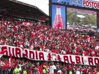 Foto: Barra: La Guardia Albi Roja Sur • Club: Independiente Santa Fe