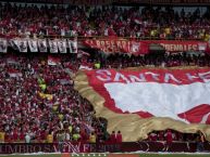 Foto: Barra: La Guardia Albi Roja Sur • Club: Independiente Santa Fe • País: Colombia