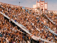 Foto: "En la cancha de Huracán" Barra: La Guardia Imperial • Club: Racing Club