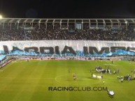 Foto: "Telón" Barra: La Guardia Imperial • Club: Racing Club • País: Argentina