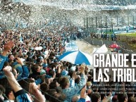 Foto: "Grande en las tribunas" Barra: La Guardia Imperial • Club: Racing Club • País: Argentina