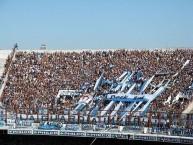 Foto: "Visitante en el Monumental de Nuñez contra River Plate" Barra: La Guardia Imperial • Club: Racing Club