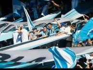 Foto: "GRÊMIO Y RACING" Barra: La Guardia Imperial • Club: Racing Club • País: Argentina