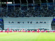 Foto: "LA N°1 TE AMA" Barra: La Guardia Imperial • Club: Racing Club