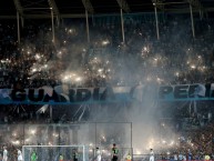 Foto: "Semifinal de la copa sudamericana vs Corinthians, 31/10/2024" Barra: La Guardia Imperial • Club: Racing Club