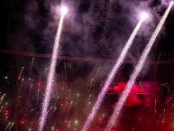 Foto: "Semifinal de la copa sudamericana vs Corinthians, 31/10/2024" Barra: La Guardia Imperial • Club: Racing Club