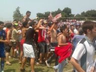 Foto: Barra: La Guardia Santa • Club: Sportivo San Lorenzo