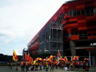 Foto: "Metropolitano de Cabudare (previa), Edo. Lara." Barra: La Impertinente • Club: Anzoátegui