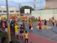 Foto: "Partido organizado entre hinchas del club Deportivo Anzoátegui SC" Barra: La Impertinente • Club: Anzoátegui