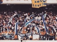 Foto: "Velez en la segunda bandeja de la bombonera. Años 90." Barra: La Pandilla de Liniers • Club: Vélez Sarsfield • País: Argentina