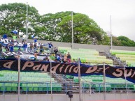 Foto: "La pandilla del sur en Caracas" Barra: La Pandilla del Sur • Club: Mineros de Guayana • País: Venezuela