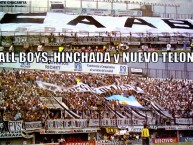 Foto: "contra chacarita. año 2009" Barra: La Peste Blanca &bull; Club: All Boys