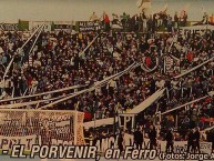 Foto: "All Boys vs. El Porvenir, en Ferro. Promoción para ascender 2003." Barra: La Peste Blanca &bull; Club: All Boys