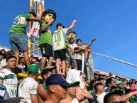 Foto: "Maradona y Messi presentes en la barra de Mandiyú corrientes en el clásico de contra Boca Unidos." Barra: La Plaza 14 • Club: Mandiyú • País: Argentina