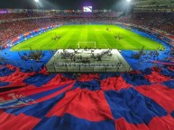 Foto: "Inauguración del Estadio Nueva Olla 19/08/2017" Barra: La Plaza y Comando • Club: Cerro Porteño • País: Paraguay