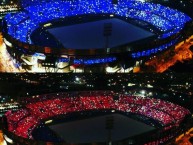 Foto: "Inauguración del Estadio Nueva Olla 19/08/2017" Barra: La Plaza y Comando • Club: Cerro Porteño • País: Paraguay