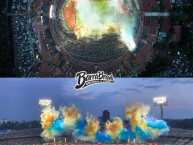 Foto: "VAMOS UNAM" Barra: La Rebel &bull; Club: Pumas &bull; País: México