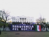 Foto: Barra: La Resistencia Albiazul • Club: Querétaro