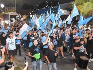 Foto: "Caravana de La Terrorizer, Cuartos de final ida, Jaiba Brava vs Celaya, Liga de Expansión Clausura 2025" Barra: La Terrorizer • Club: Tampico Madero • País: México