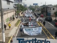 Foto: Barra: La Ultra Blanca y Barra Brava 96 • Club: Alianza