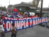 Foto: "Olimpia y nada más" Barra: La Ultra Fiel • Club: Club Deportivo Olimpia