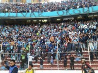 Foto: "Festejo académico en el clásico boliviano 2017 (Bolívar 3 - The Strongest 1)" Barra: La Vieja Escuela • Club: Bolívar