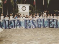 Foto: "En Manta Ecuador para el primer partido de la Libertadores 2018 contra Delfín" Barra: La Vieja Escuela • Club: Bolívar • País: Bolívia