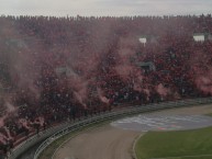 Foto: "Recibimiento de la Barra León del Svr ( semifinales 2016 )" Barra: León del Svr • Club: Melgar • País: Peru