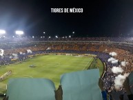 Foto: "Recibimiento a Tigres en la semifinal de la Concacaf 2016 (Tigres vs Santos)" Barra: Libres y Lokos • Club: Tigres • País: México