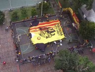 Foto: "Camiseta oficial de la barra Lobo Sur Pereira, entregada por Otto, patrocinador del equipo" Barra: Lobo Sur • Club: Pereira • País: Colombia