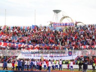 Foto: "Retorno a primera división 2021." Barra: Lokura Kapitalina 22 • Club: Universitario de Sucre