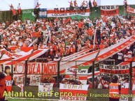 Foto: "en ferro contra atlanta, marzo 2007" Barra: Los Borrachos de Morón &bull; Club: Deportivo Morón