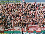 Foto: "en argentinos, año 2006" Barra: Los Borrachos de Morón &bull; Club: Deportivo Morón