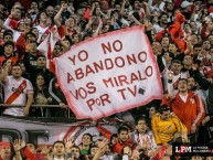 Foto: Barra: Los Borrachos del Tablón • Club: River Plate