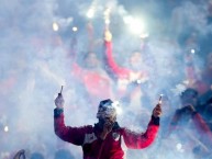 Foto: "04/05/2016 - Copa Libertadores" Barra: Los Borrachos del Tablón • Club: River Plate