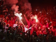 Foto: "Campeón Recopa 2016" Barra: Los Borrachos del Tablón • Club: River Plate • País: Argentina