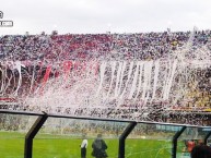 Foto: "Recibimiento en el superclásico argentino" Barra: Los Borrachos del Tablón • Club: River Plate • País: Argentina