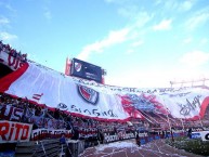 Foto: "Telón" Barra: Los Borrachos del Tablón • Club: River Plate • País: Argentina