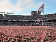 Foto: "Despedida "Burrito" Ortega en el Monumental" Barra: Los Borrachos del Tablón • Club: River Plate • País: Argentina