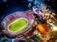 Foto: "23/10/2018 vs Grêmio por la semifinal de la Copa Libertadores" Barra: Los Borrachos del Tablón • Club: River Plate