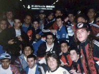 Foto: "1996 en Japon" Barra: Los Borrachos del Tablón &bull; Club: River Plate