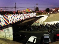 Foto: "En las calles de Arica, en las protestas contra el gobierno, 2019" Barra: Los Bravos del Morro • Club: San Marcos de Arica