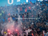 Foto: "Foto: Osvaldo Gagliardi, contra Huracan Las Heras 01/2017" Barra: Los Caudillos del Parque • Club: Independiente Rivadavia